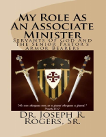 My Role As An Associate Ministe - Dr Joseph R Rogers Sr.pdf